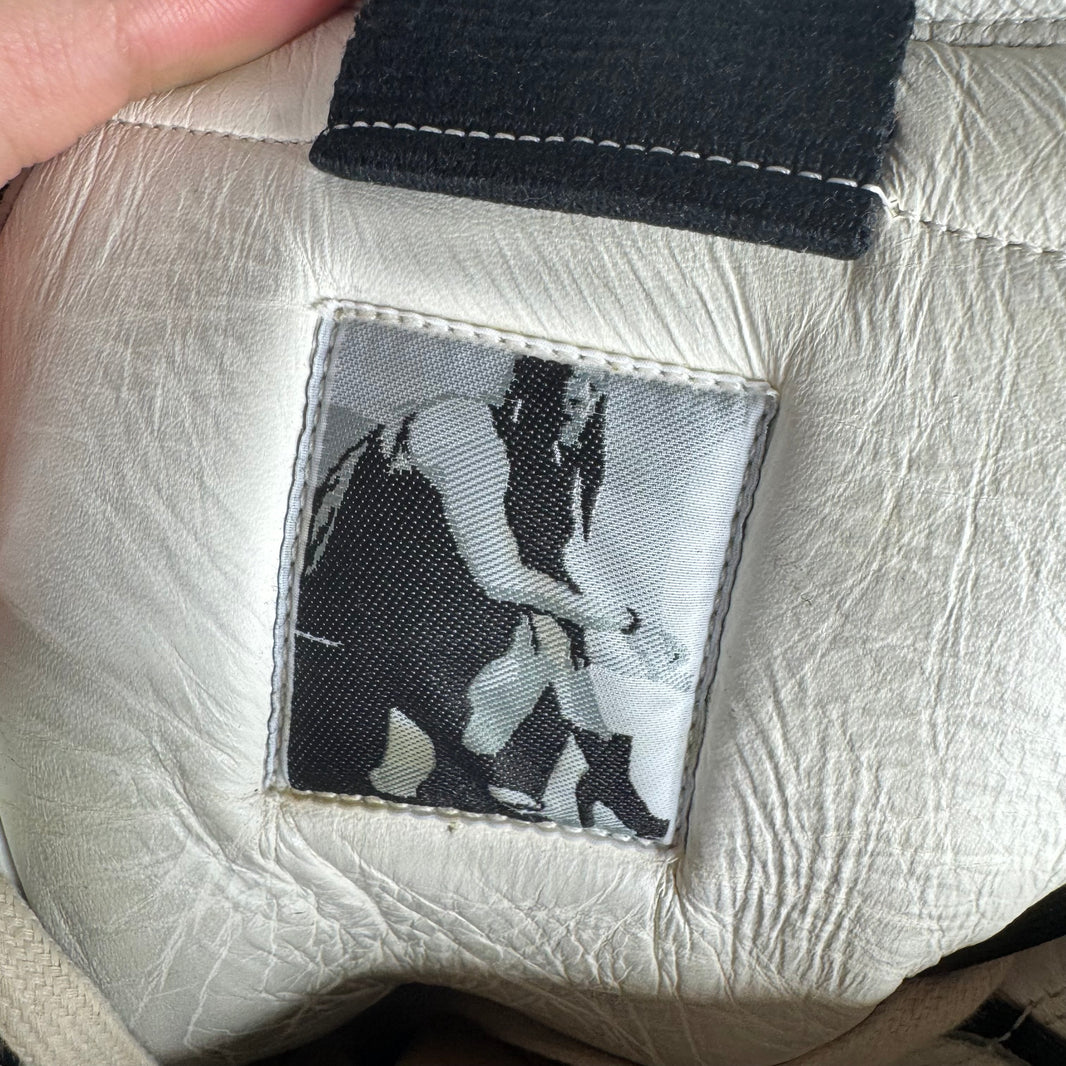 Rick Owens Gray Suede Geobaskets