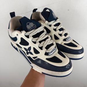 Louis Vuitton Blue/White Skate Sneakers