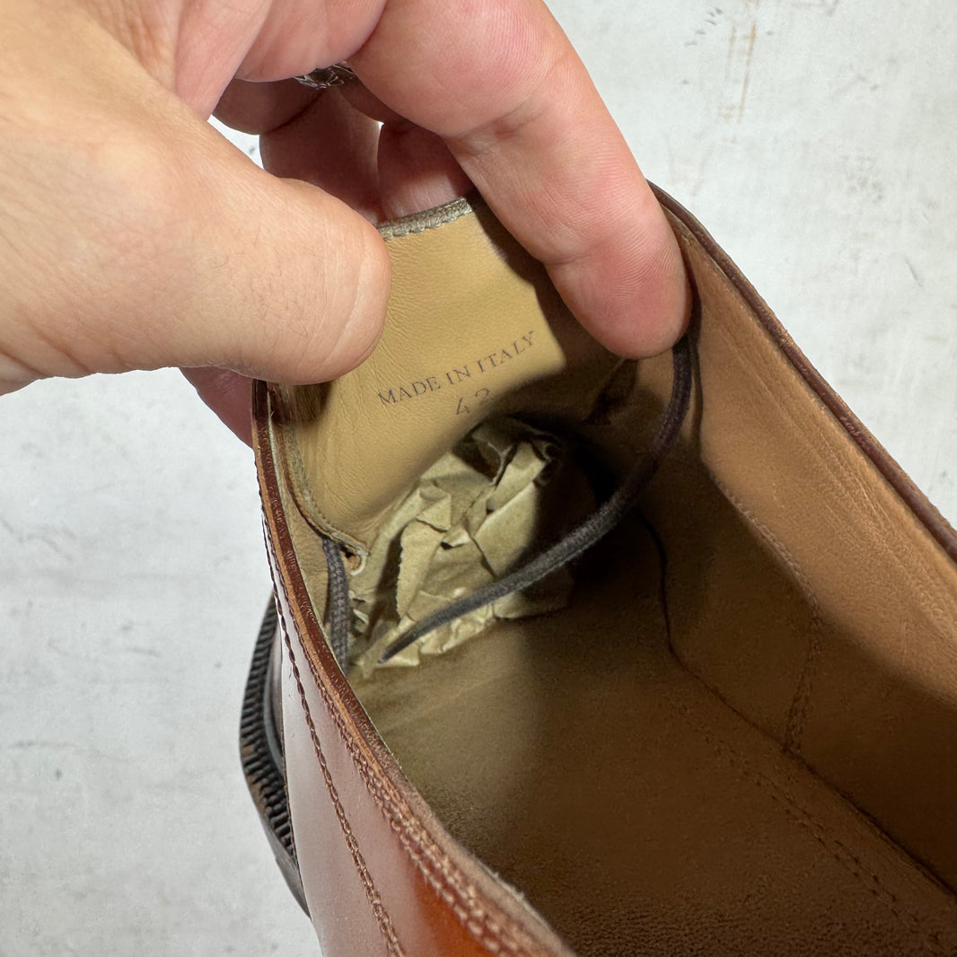 Margiela Brown Tabi Derbys