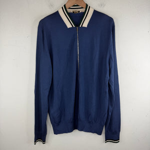 Hermes Cashmere/Silk Light Zip Track Jacket