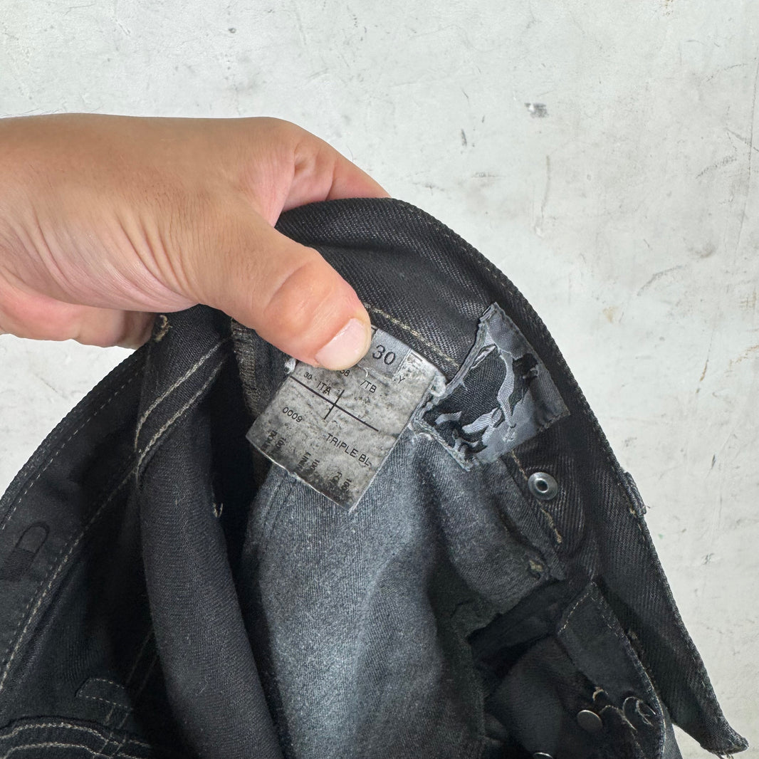 DRKSHDW Waxed Older Detroit Jeans