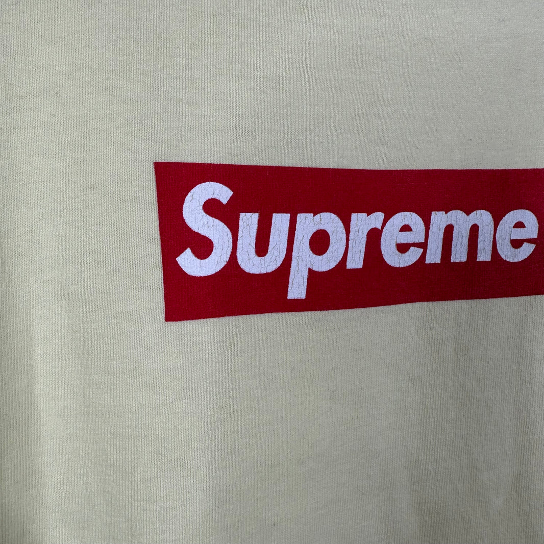 Supreme Yellow Red Box Logo T-Shirt