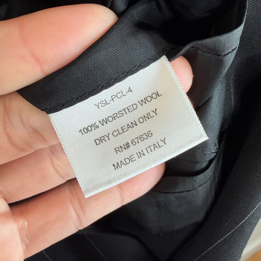 Saint Laurent Vintage Pinstripe Suit Set