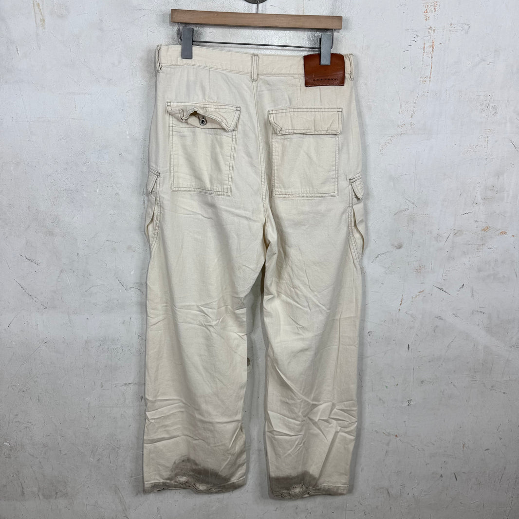 DRKSDHW Linen Geth Cargos