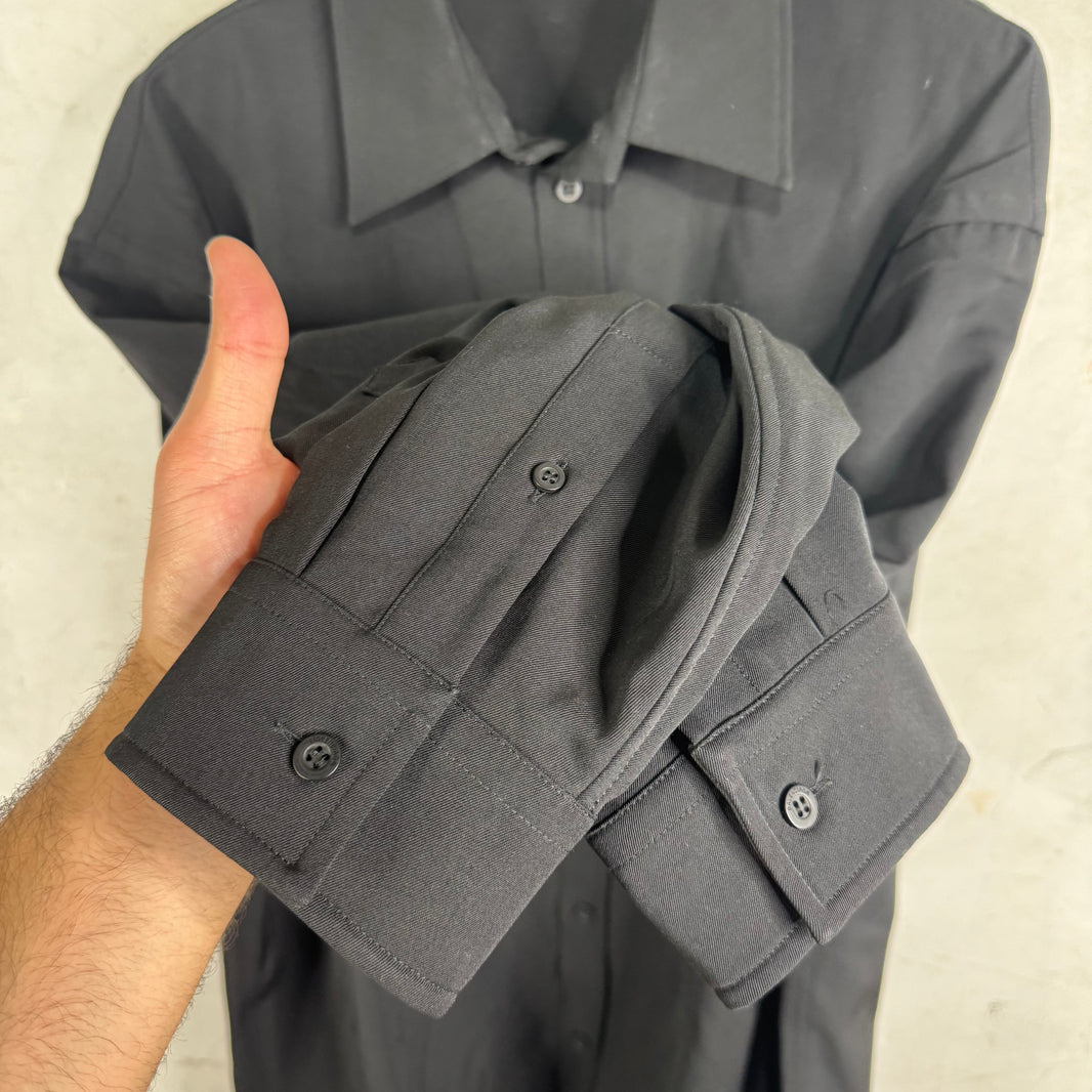 Balenciaga Small Fit Wool L/S Shirt