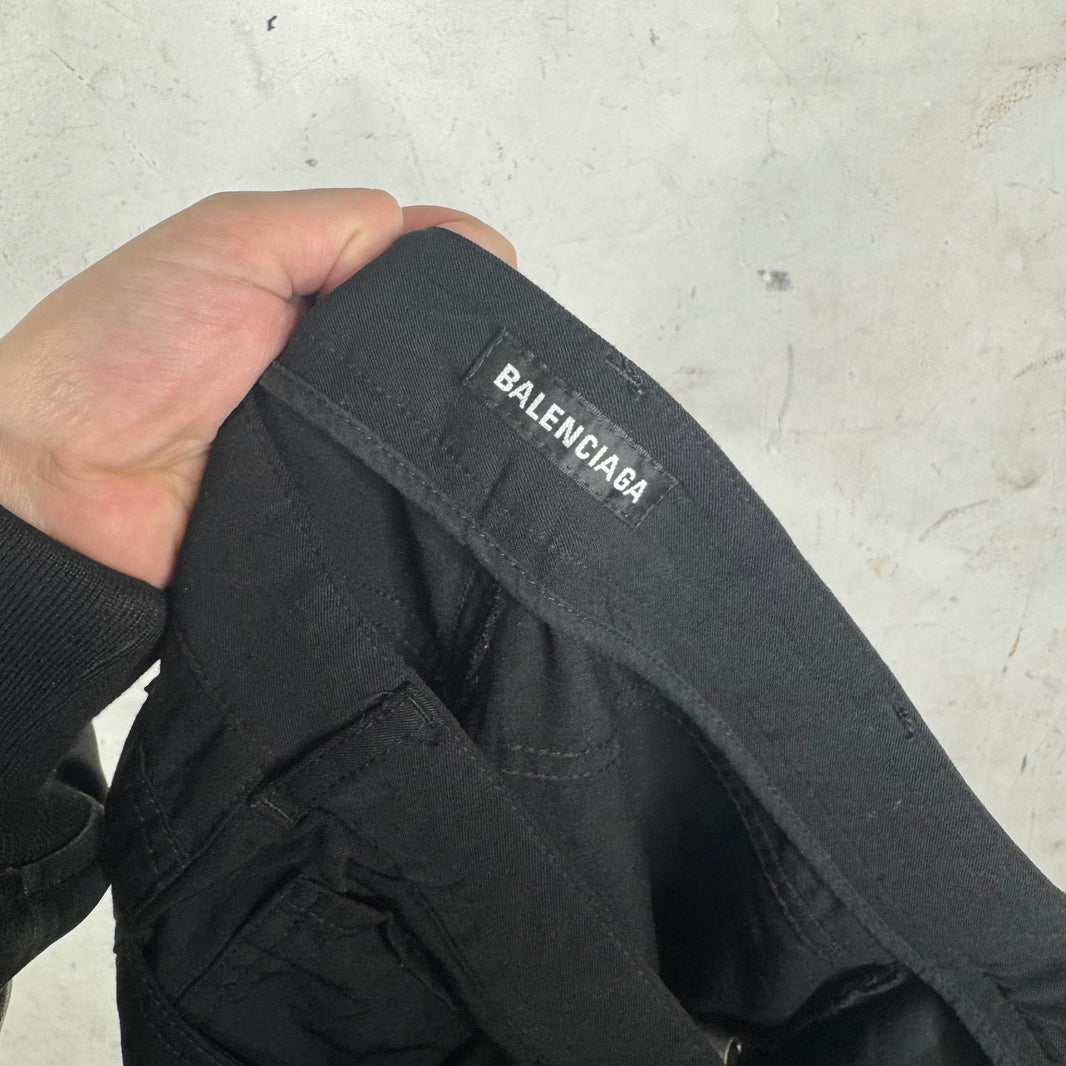 Balenciaga Black Uniform Trousers