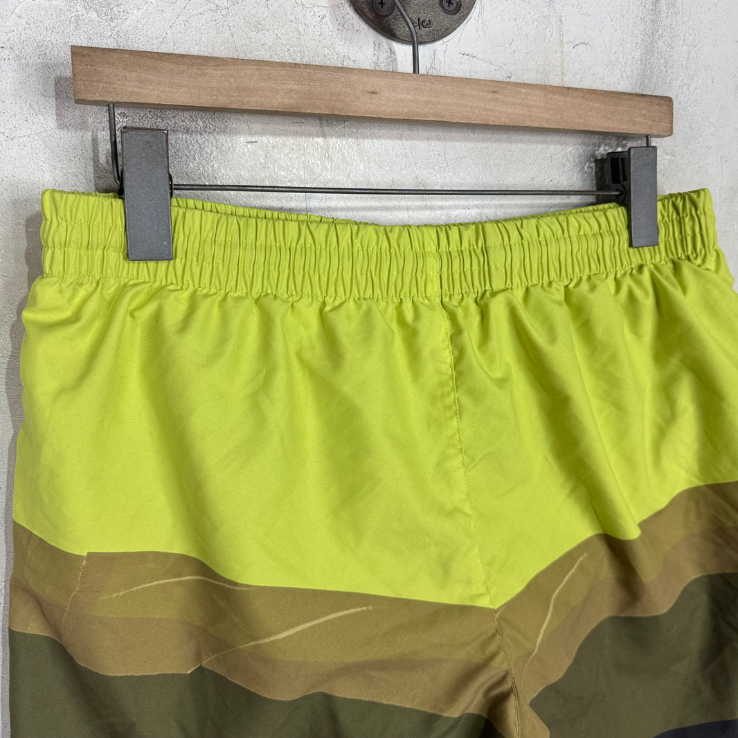Dries Van Noten Paneled Swim Trunks