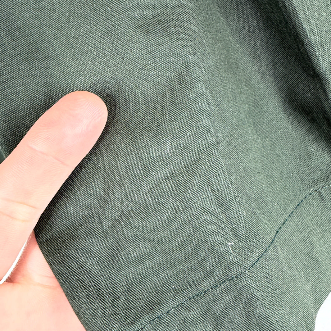 Dries Van Noten Green Trouser Shorts