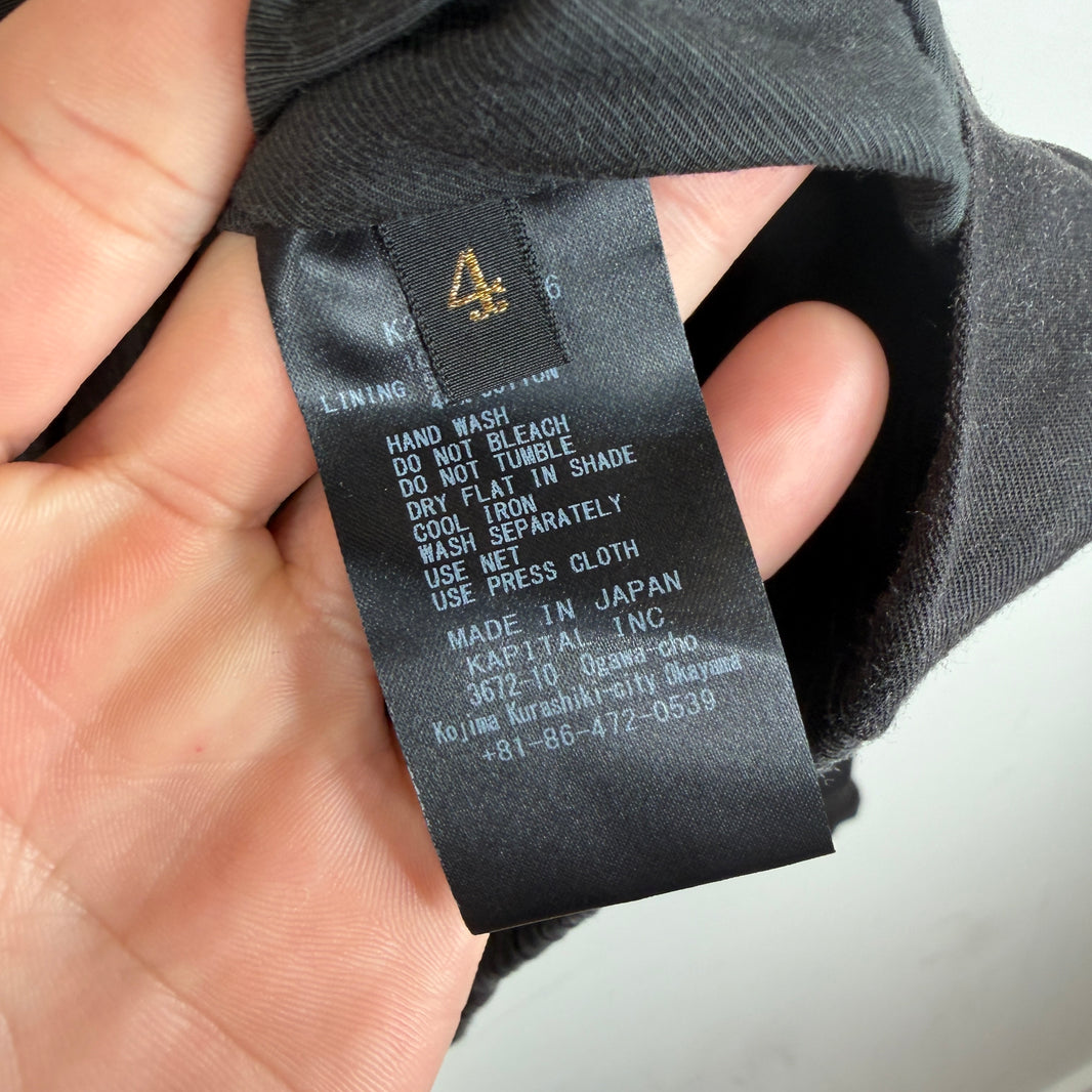 Kapital Skeleton Zip-Up Shirt
