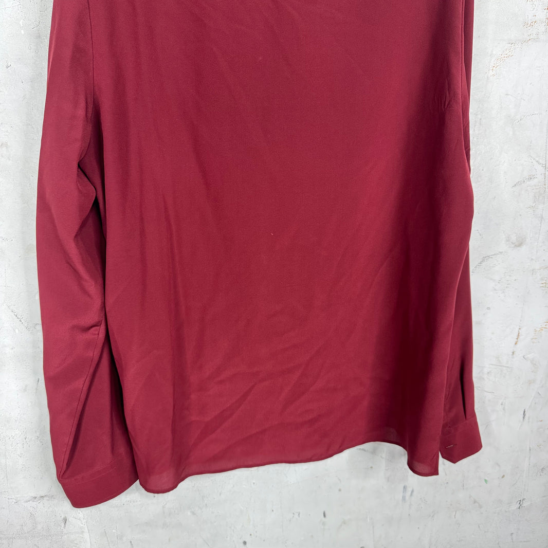 Gucci Silk Half Button Shirt