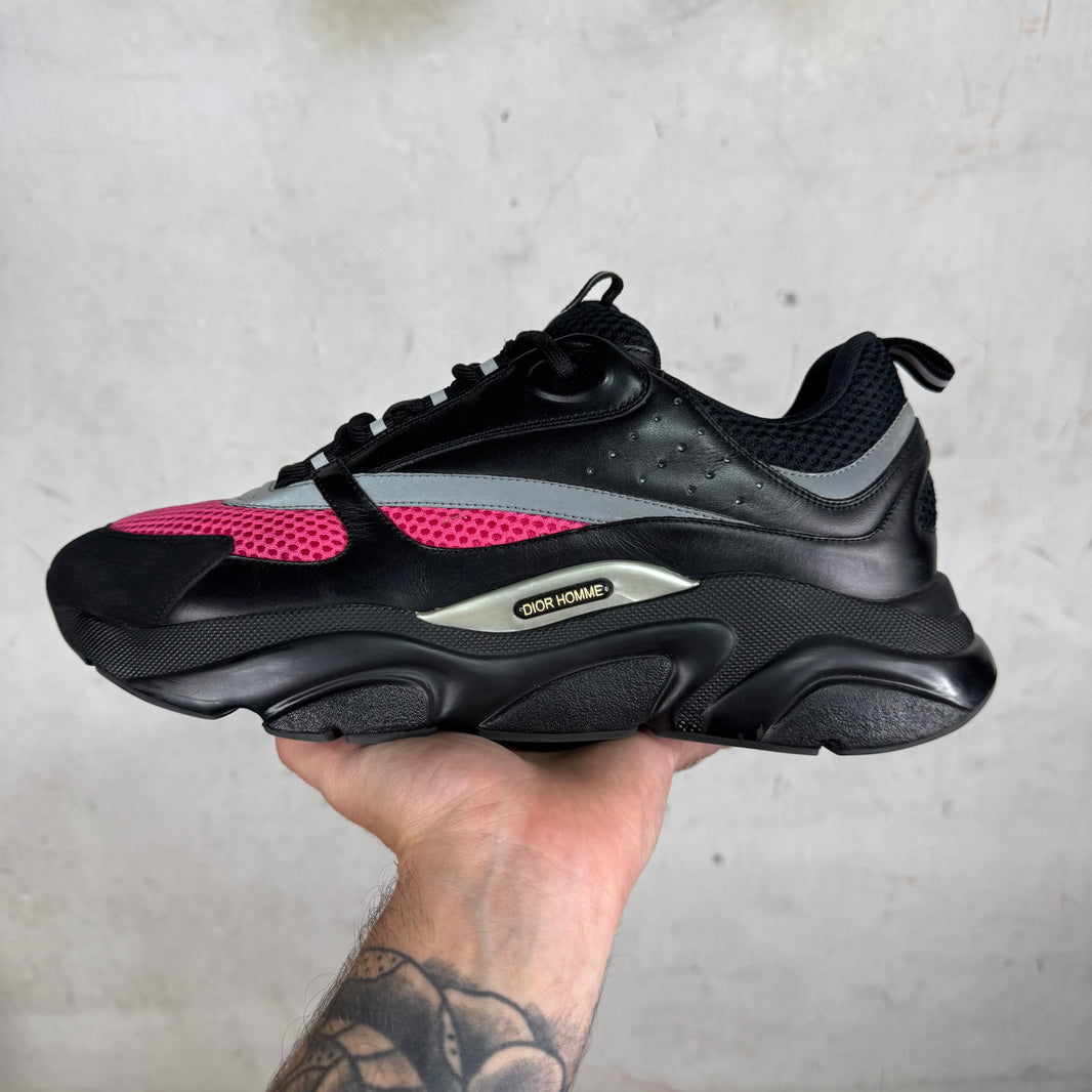 Dior Black/Pink D22 Sneakers