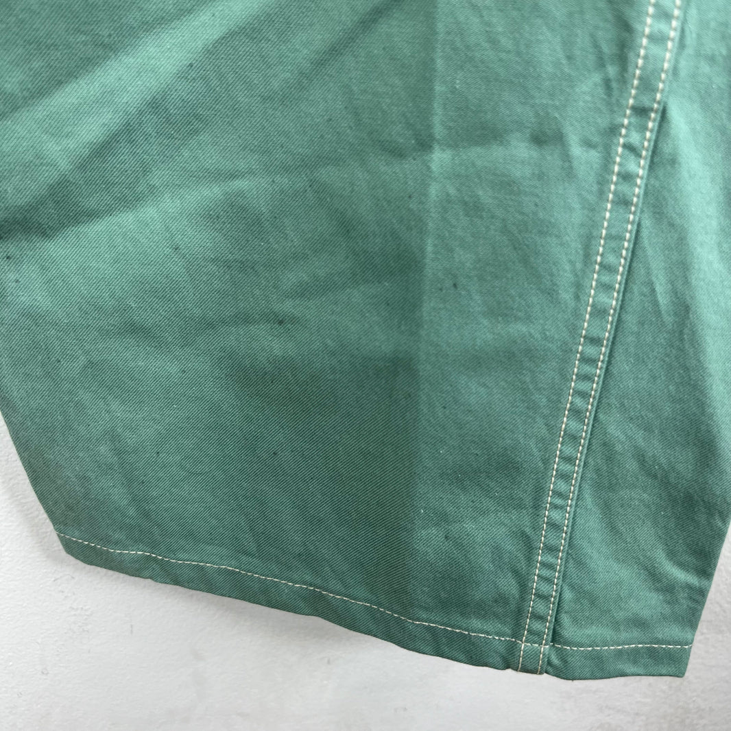 Visvim Green Buckle Back Trousers