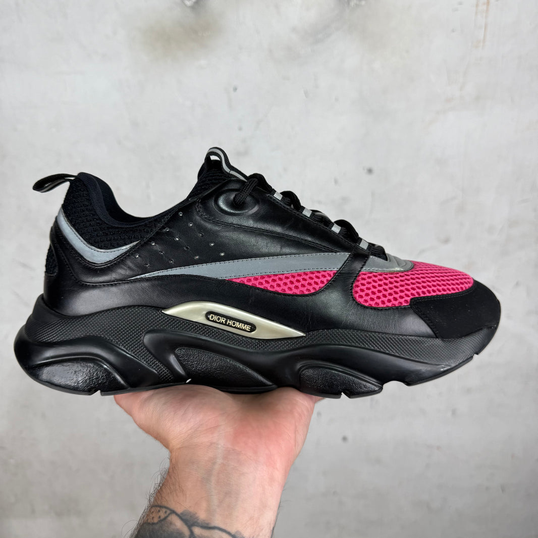 Dior Black/Pink D22 Sneakers