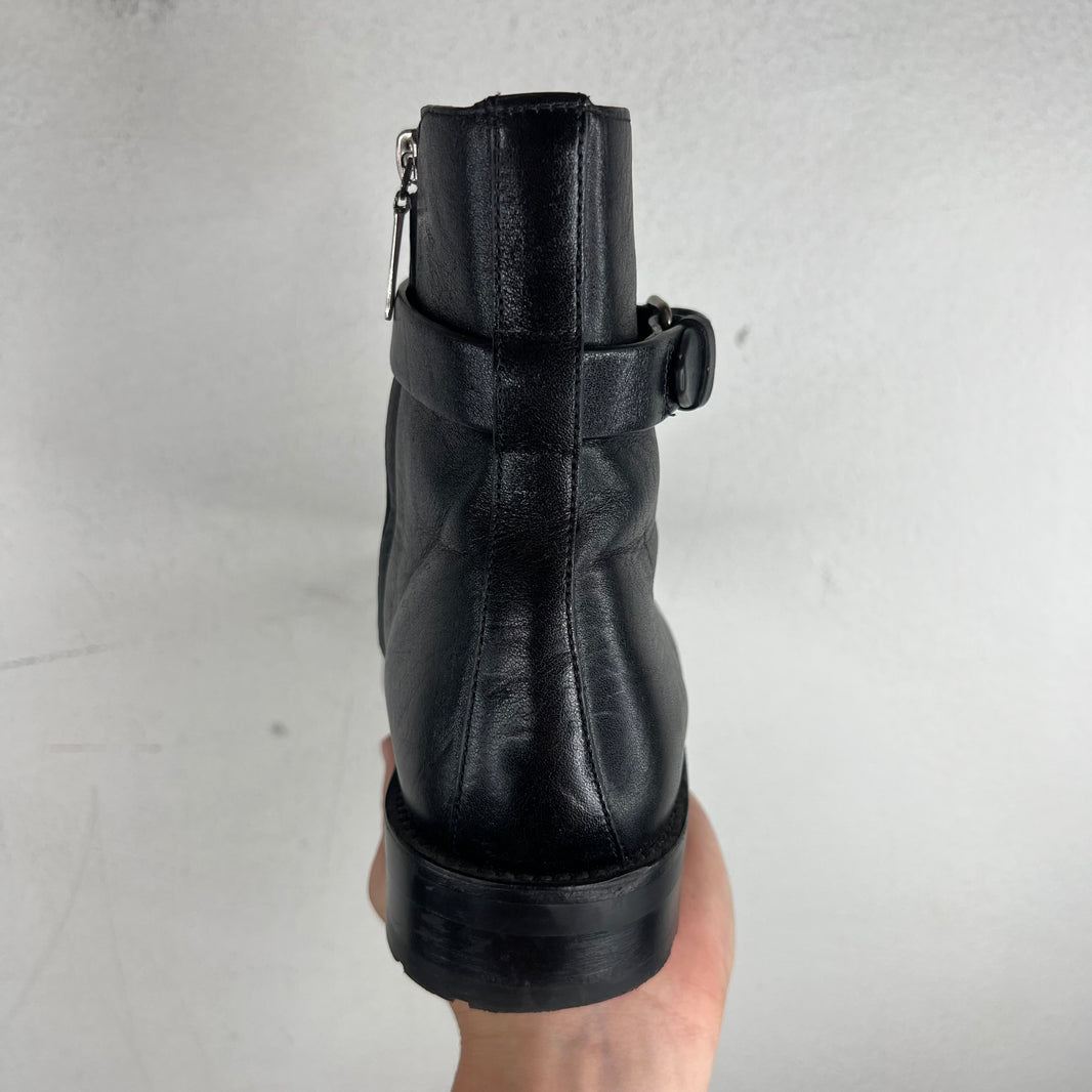 Saint Laurent Strapped Army Boots