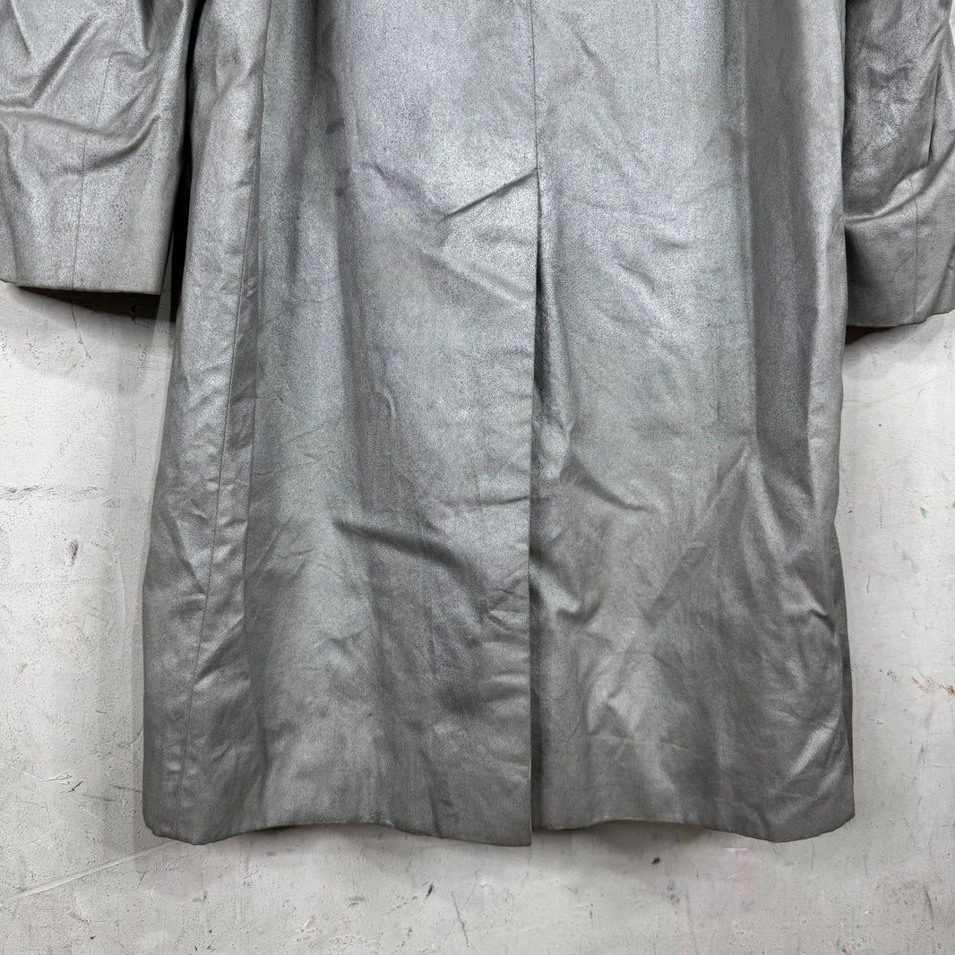 Margiela Archive Silver Painted Coat