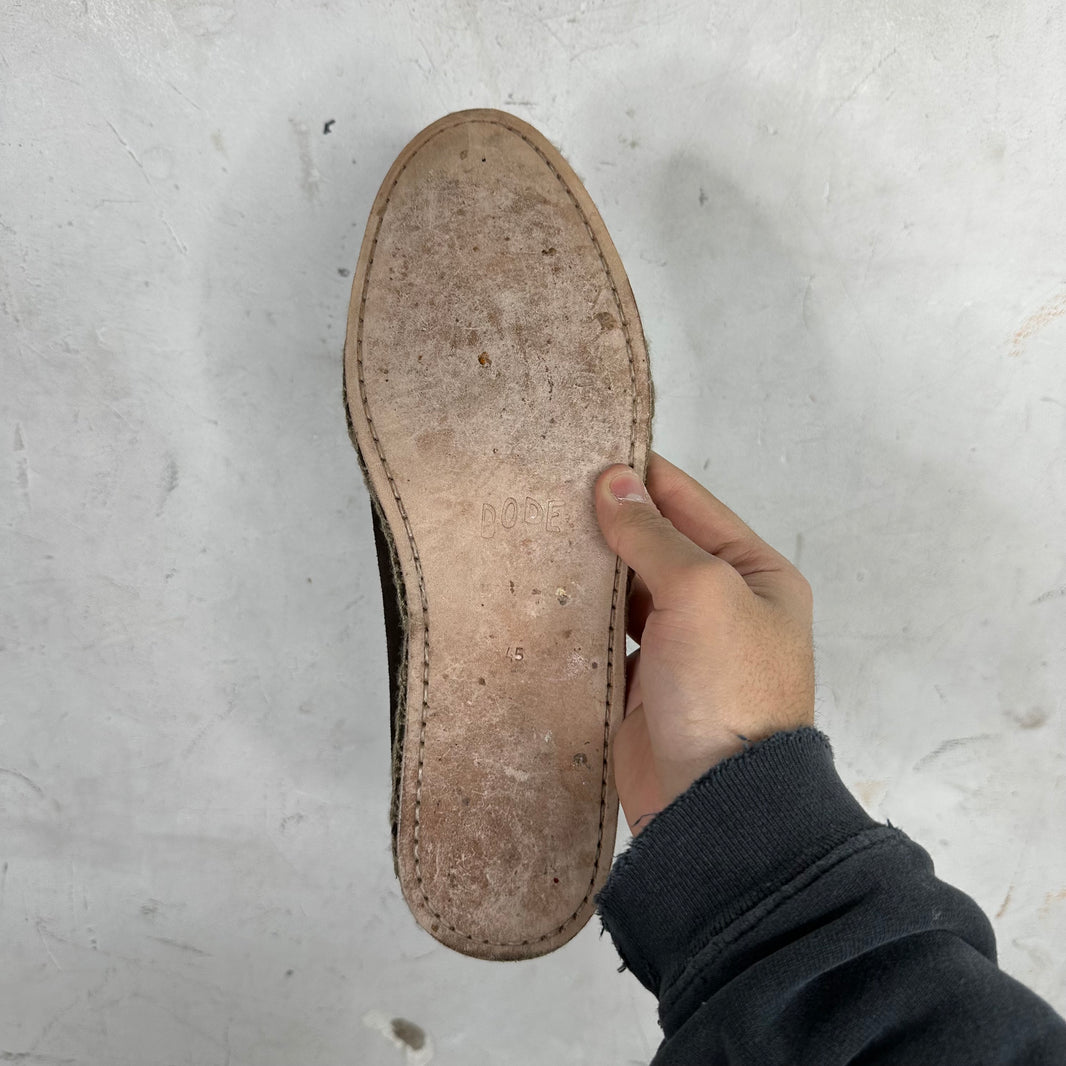 Bode Greco Shearling Slippers