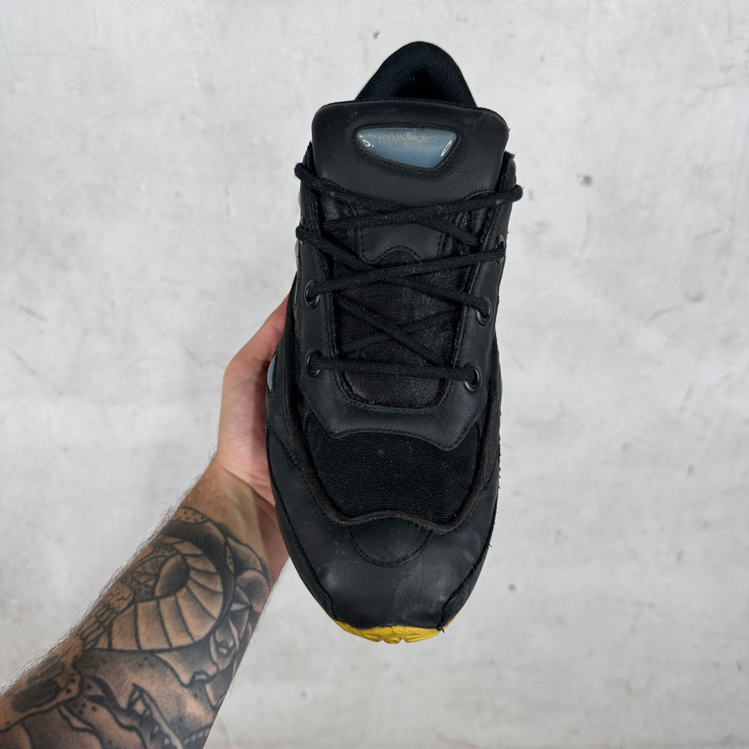 Raf Simons x Adidas Black Ozweegos