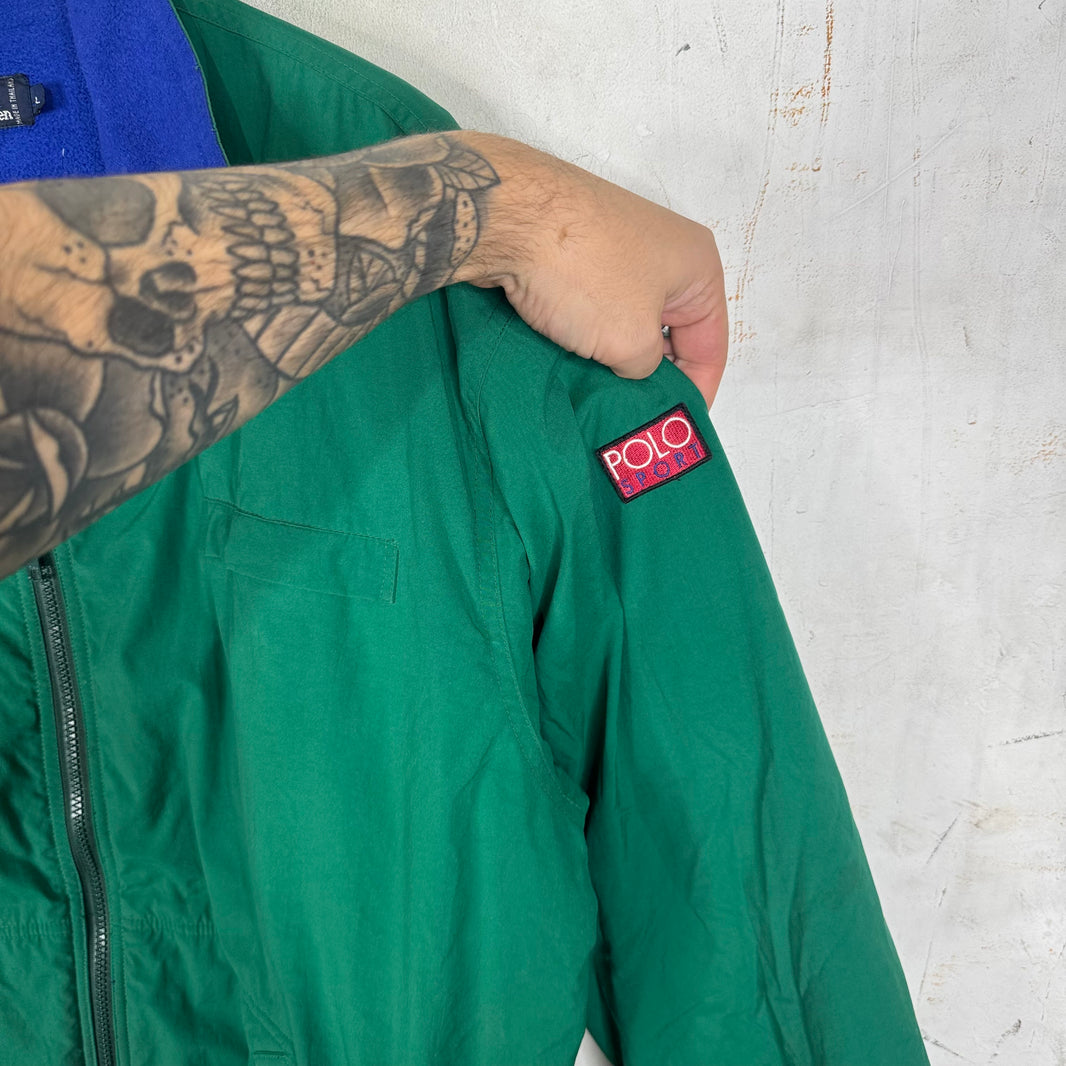 Ralph Lauren Polo Sport Green Nylon Jacket