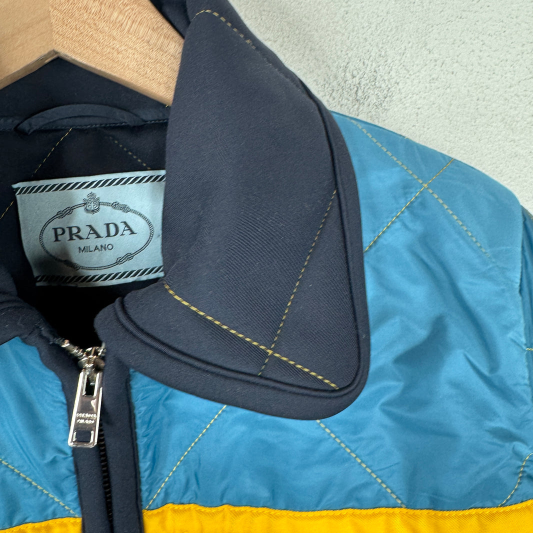 Prada Cropped Quilted Jacket