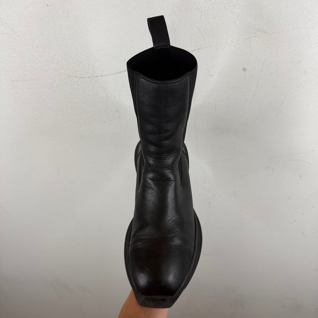 Rick Owens Chelsea Abstract Boots