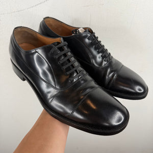 Margiela Black Leather Derbies