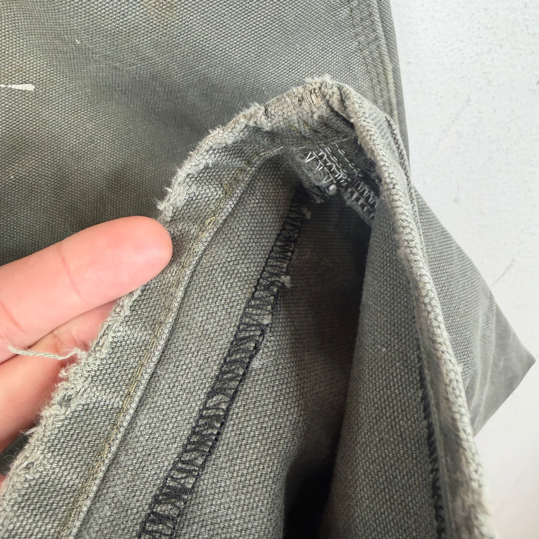 Vintage Smoked Carhartt Green Double Knee Jeans