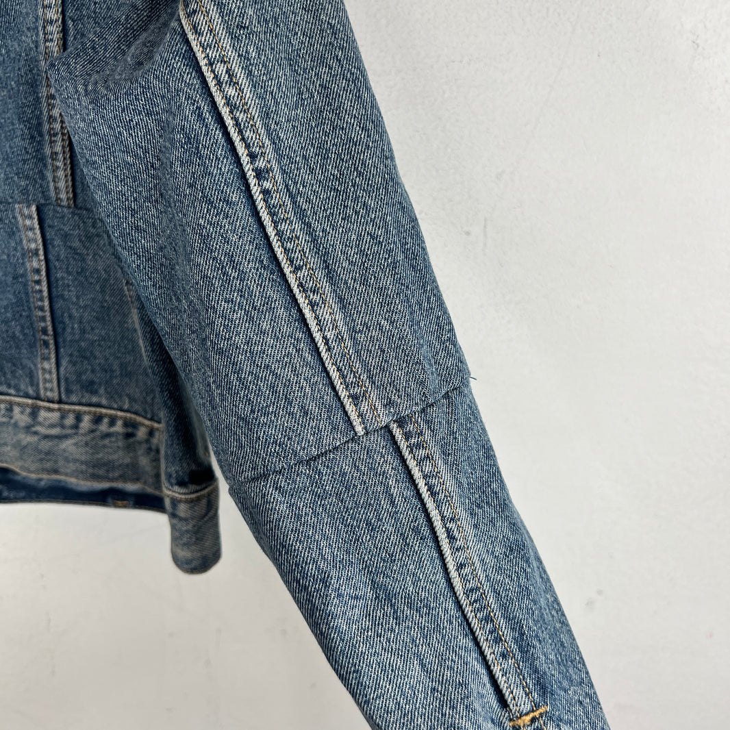 Vetements Levis Rebuilt Cropped Denim Jacket