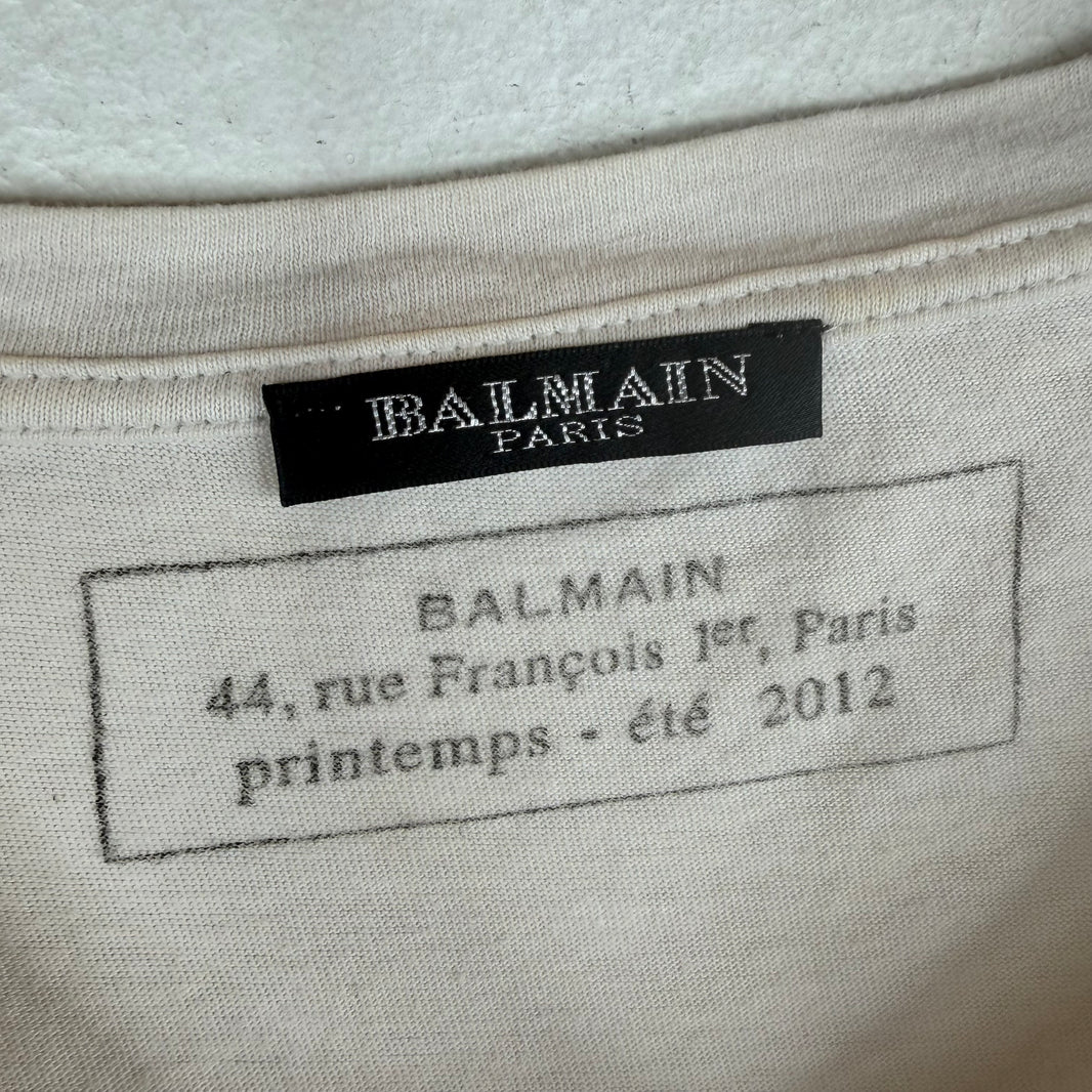 Balmain Bull Skull T-Shirt