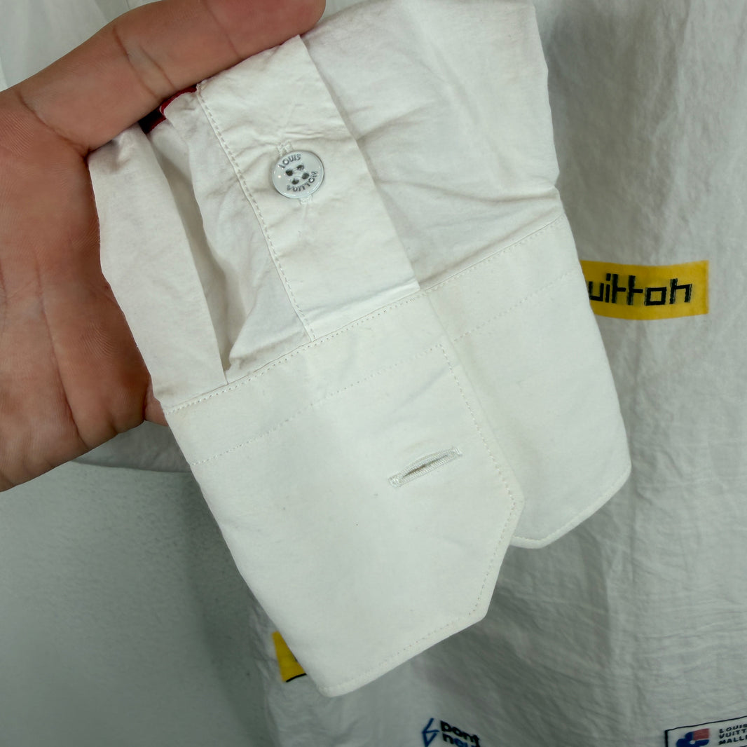 Louis Vuitton Race Logos Button Up Shirt