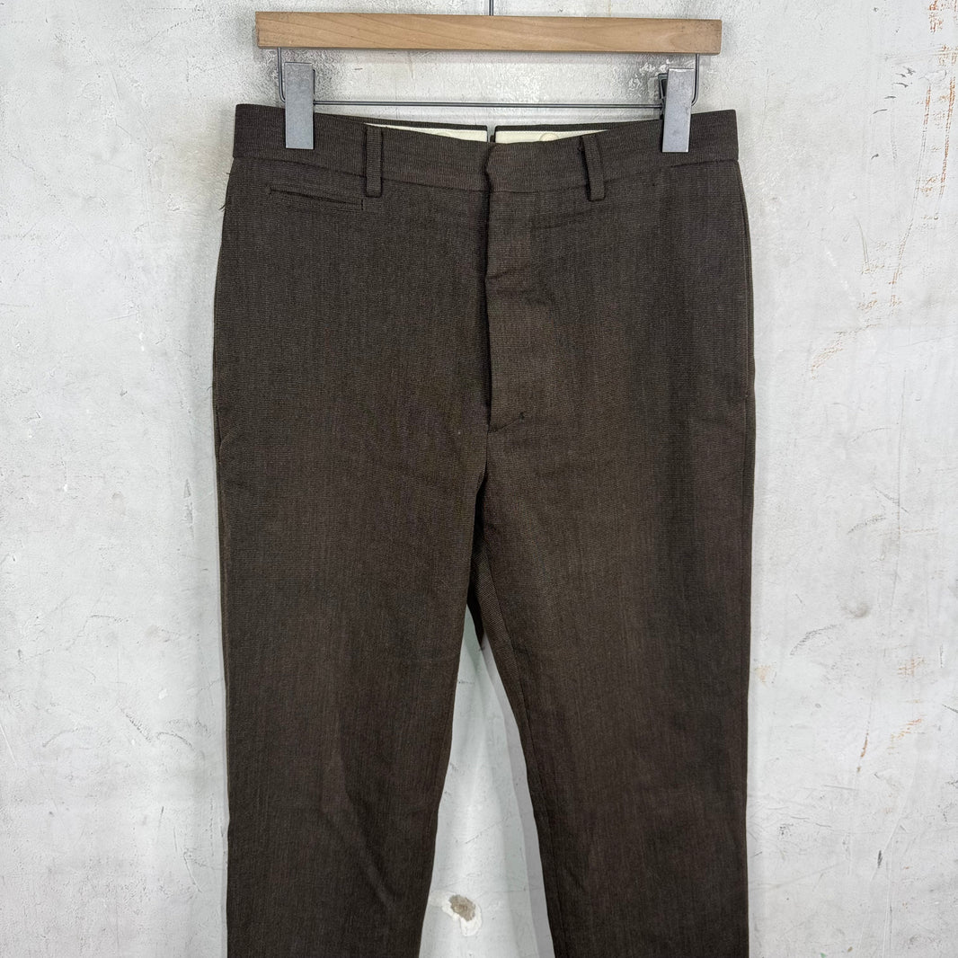 RRL Brown Wool Trousers