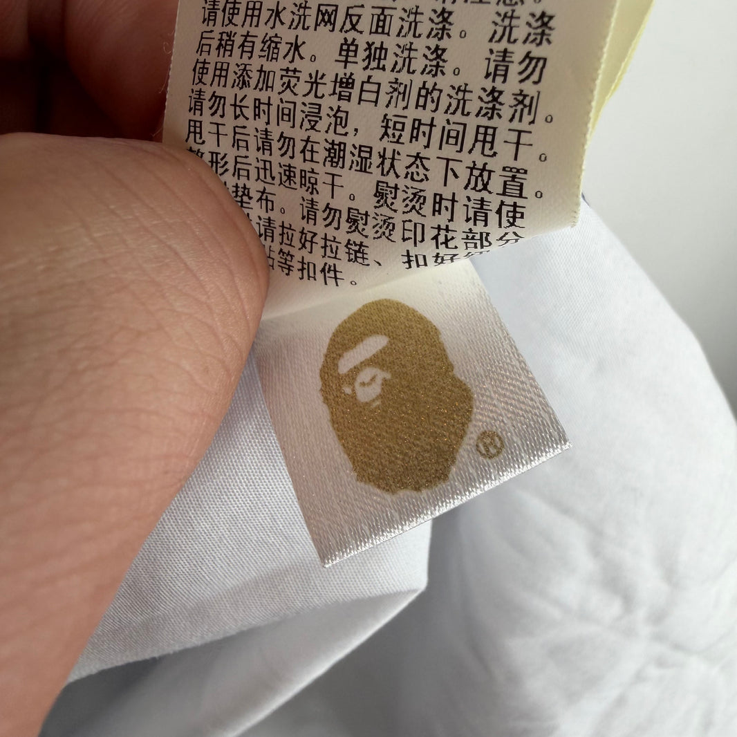 Bape Thomas Mason Patchwork L/S Shirt