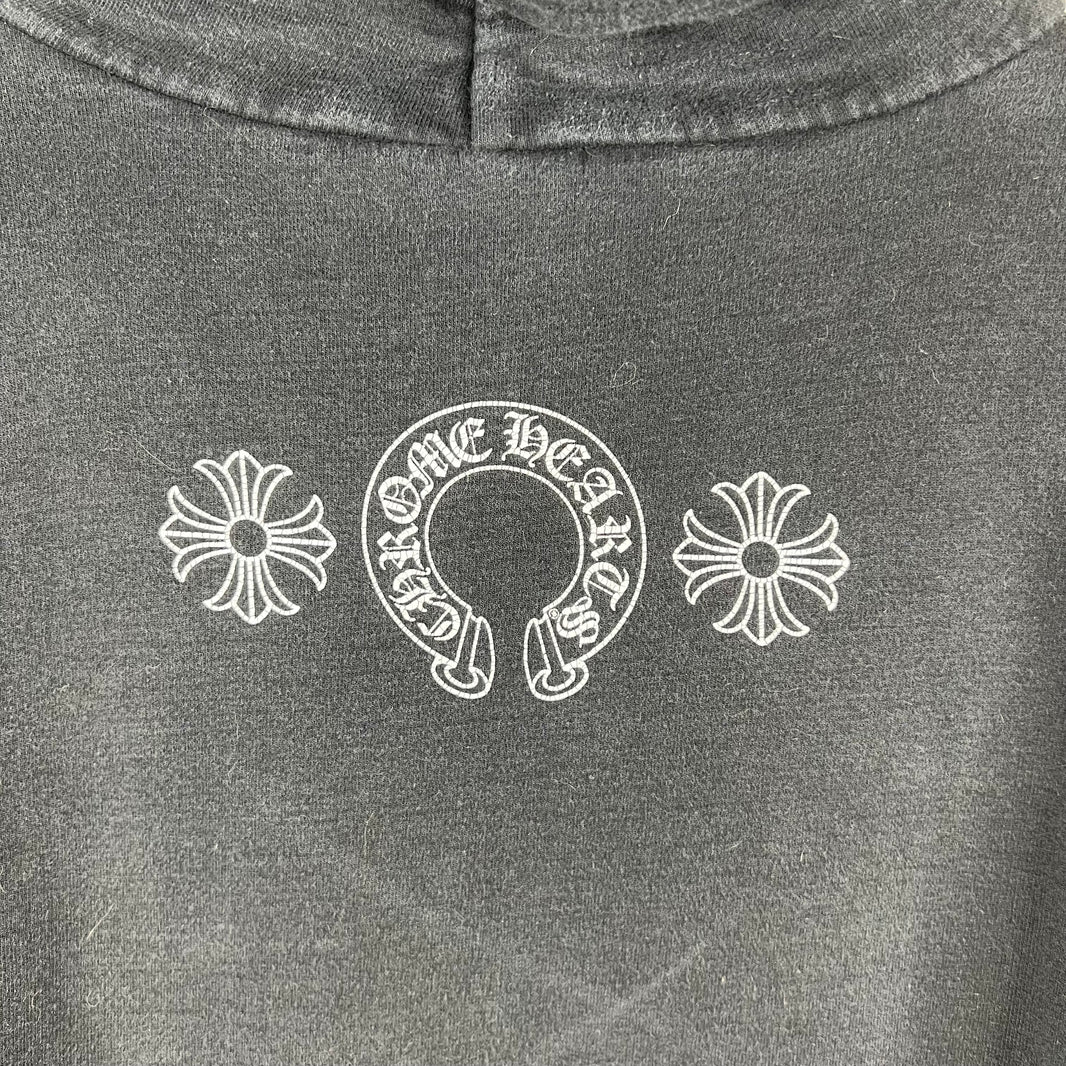 Chrome Hearts Eyechart Zip-Up Hoodie
