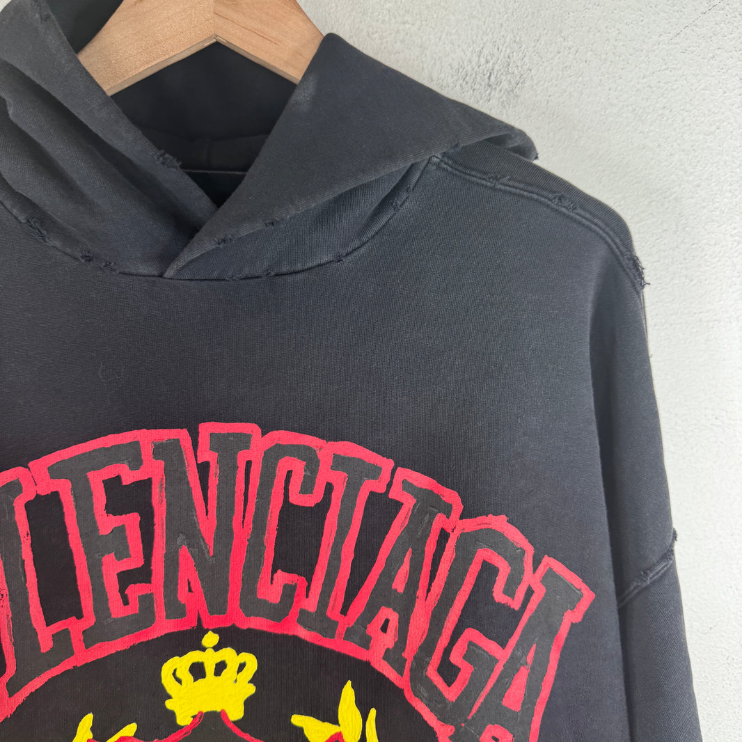 Balenciaga Drawn Crest Hoodie