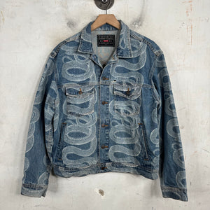 Supreme x Hysteric Glamour Snake Denim Jacket