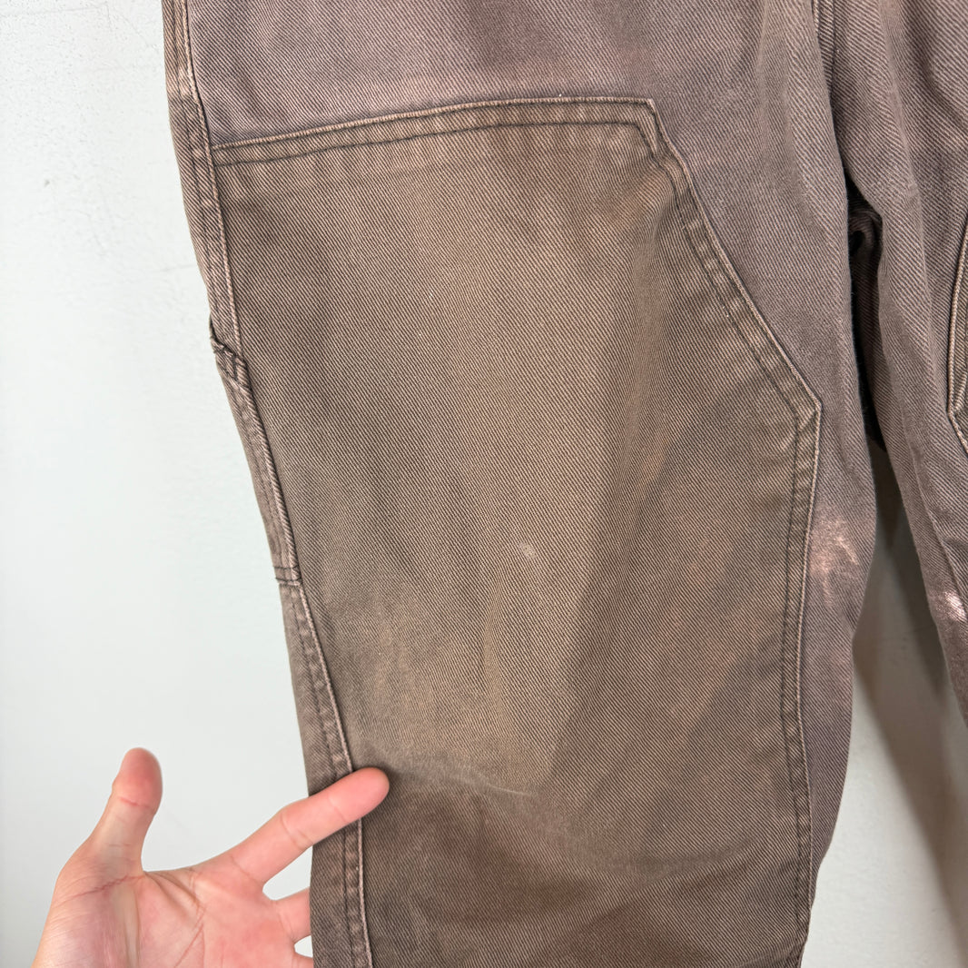 Stussy Brown Double Knee Carpenter Pants