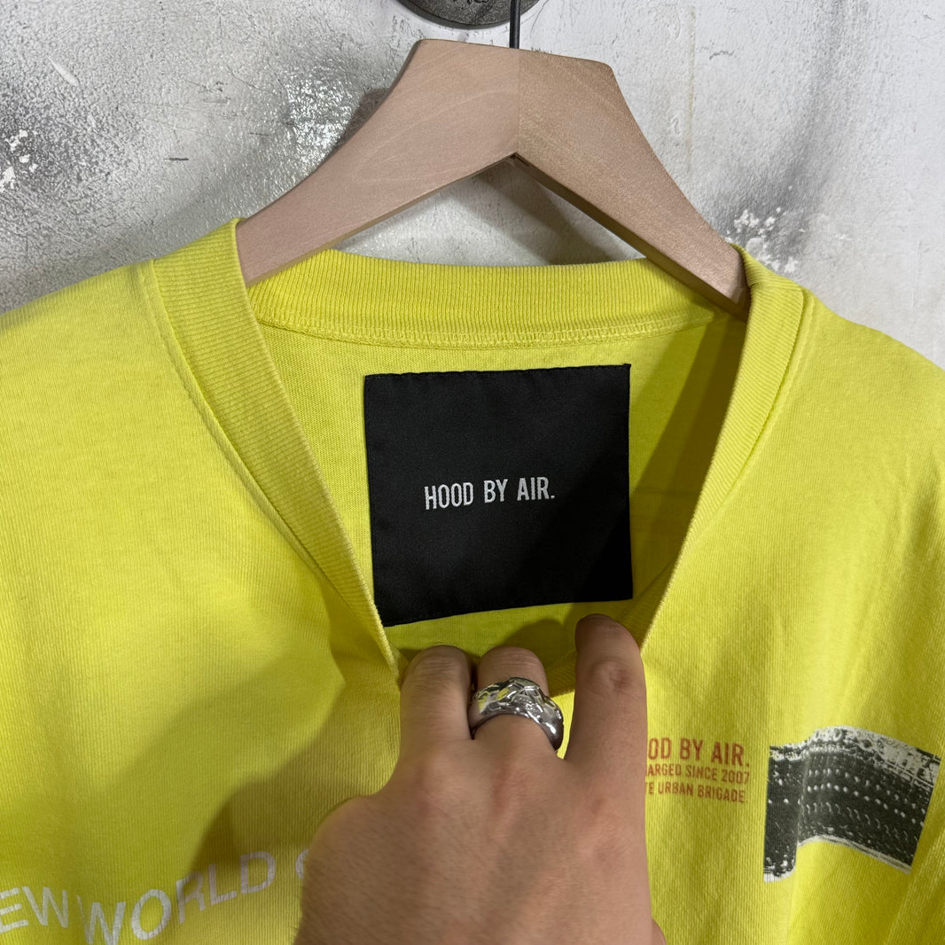 Hood By Air New World Citizen Neon T-Shirt
