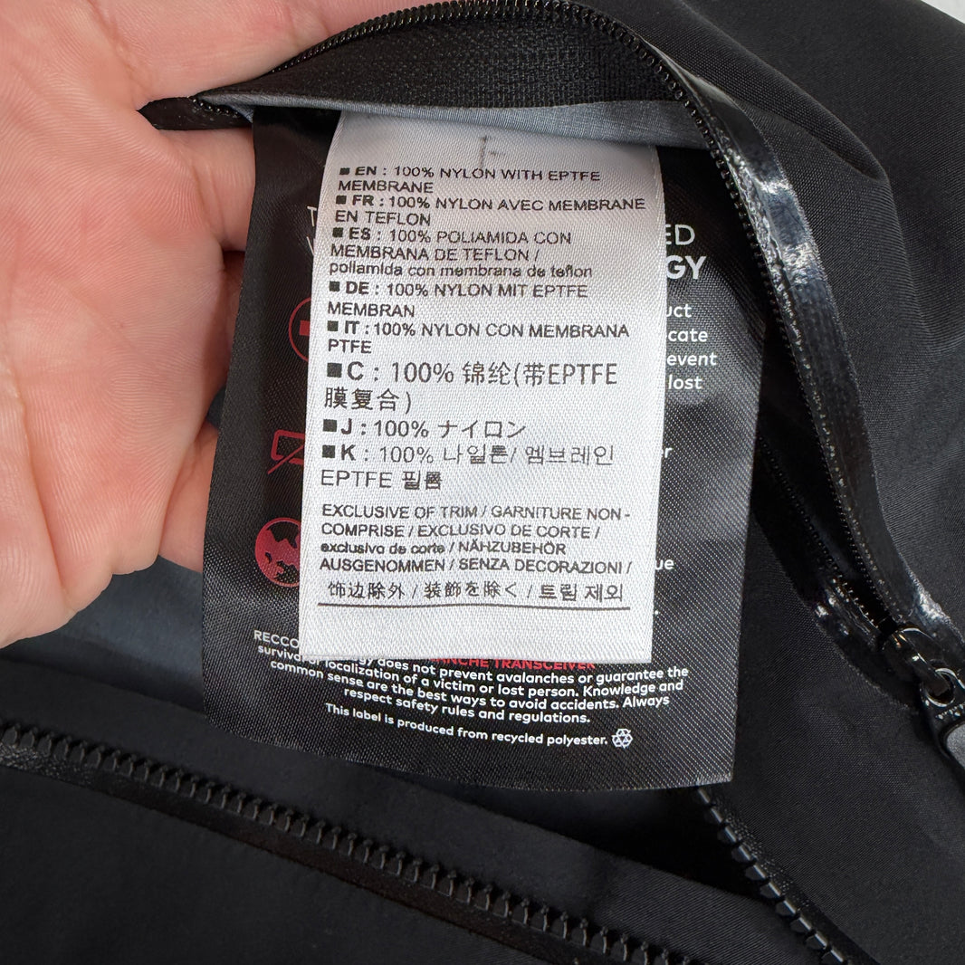 Arc'teryx Black Alpha SV Jacket