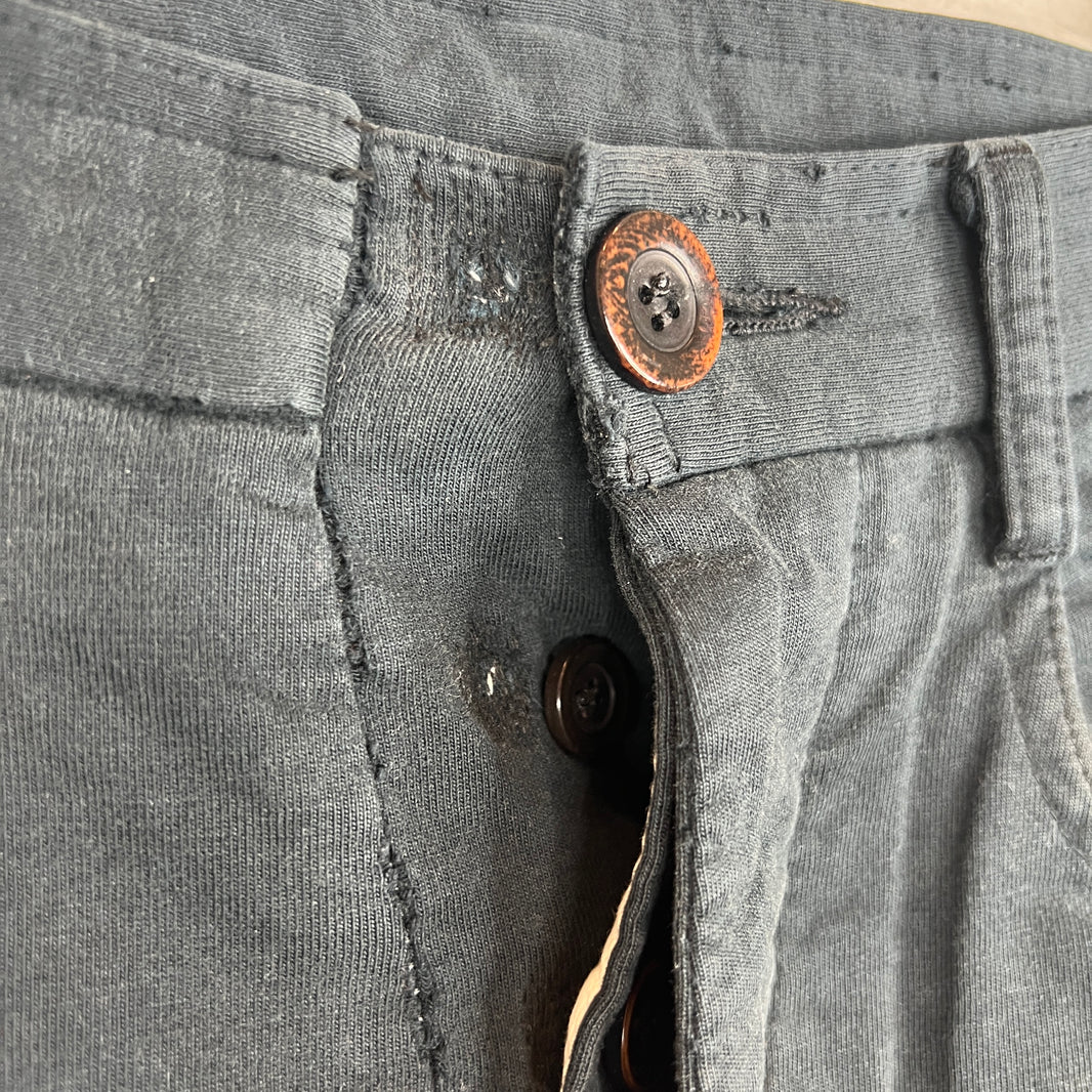 Rick Owens Dustulator Navy Skinny Trousers