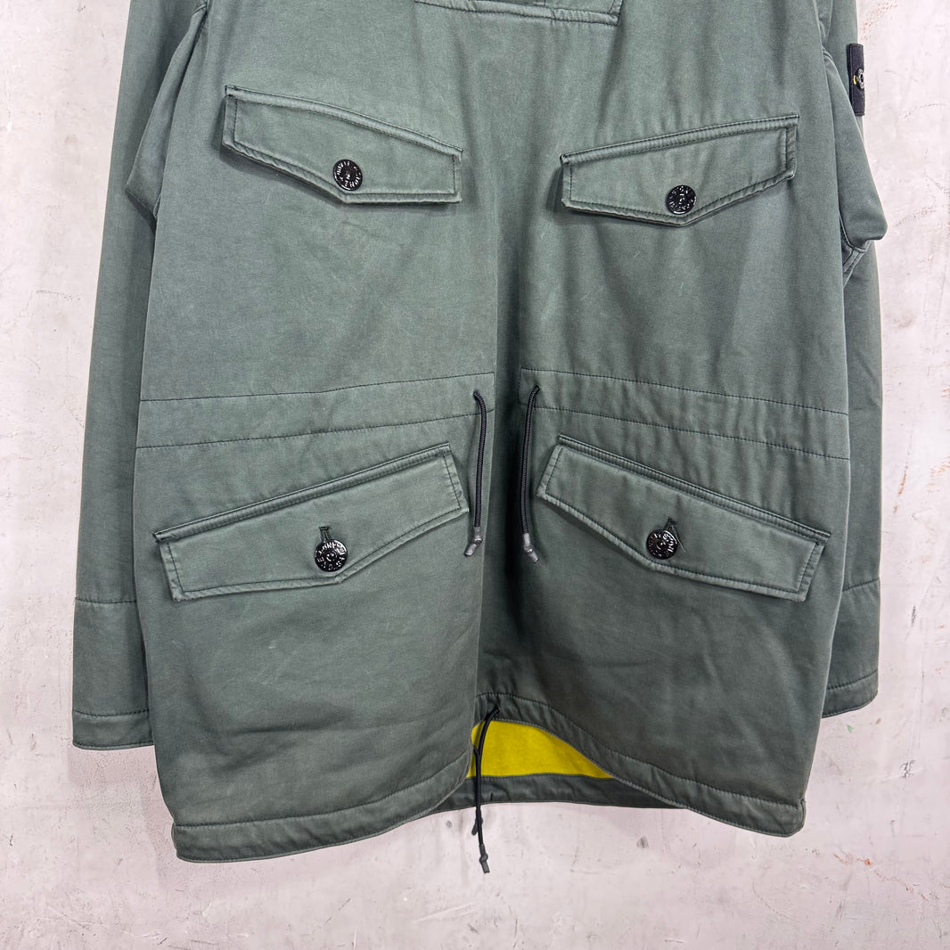 Stone Island Raso Gommato Cargo Flock
