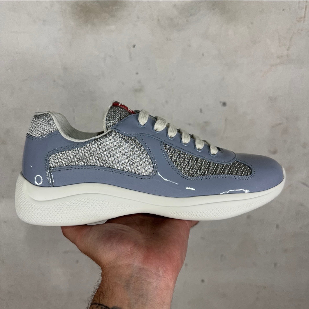 Prada Light Blue Patent Americas Cup