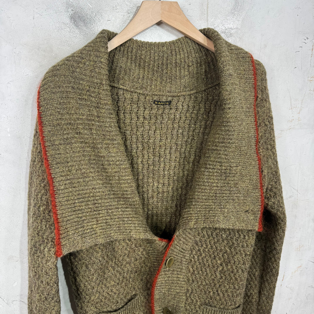 Kapital Big Collar Cardigan