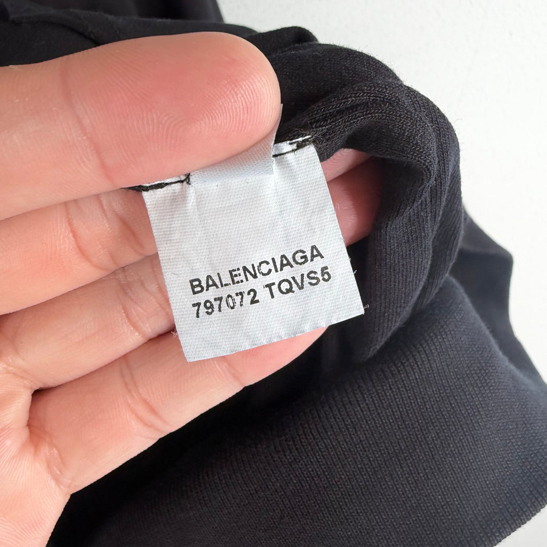 Balenciaga Sample Knotted Beverly Hills Zip-Up Hoodie