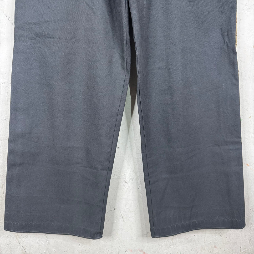 Gucci Reconstructed Canvas Monogram Pants