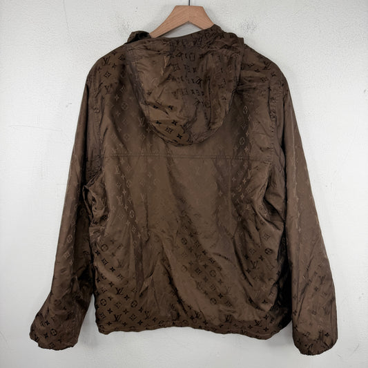 Louis Vuitton Reversible Monogram Hooded Windbreaker