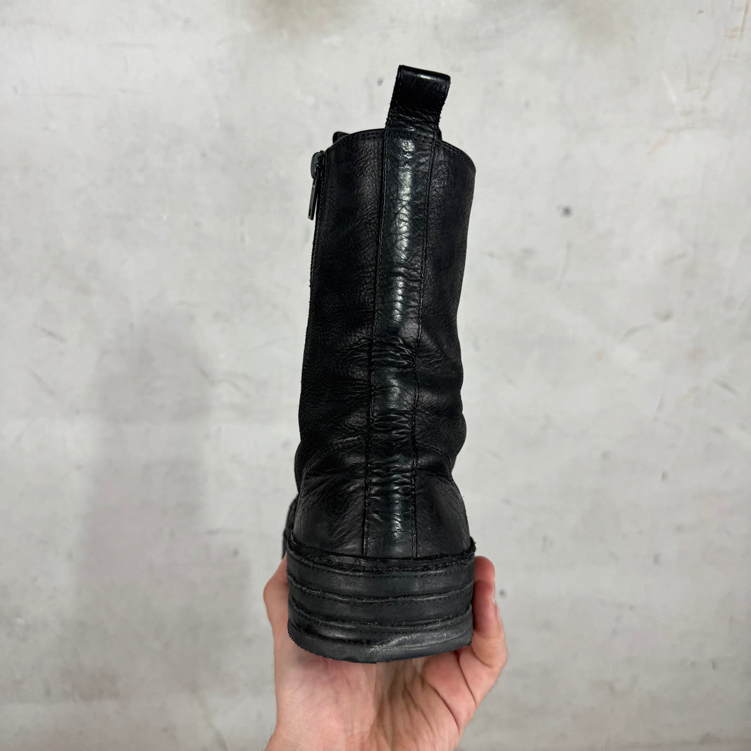 Ann Demeulemeester High Top Lace Up Sneakers