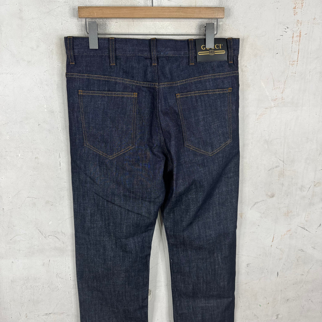 Gucci BNWT Plain Raw Denim Jeans