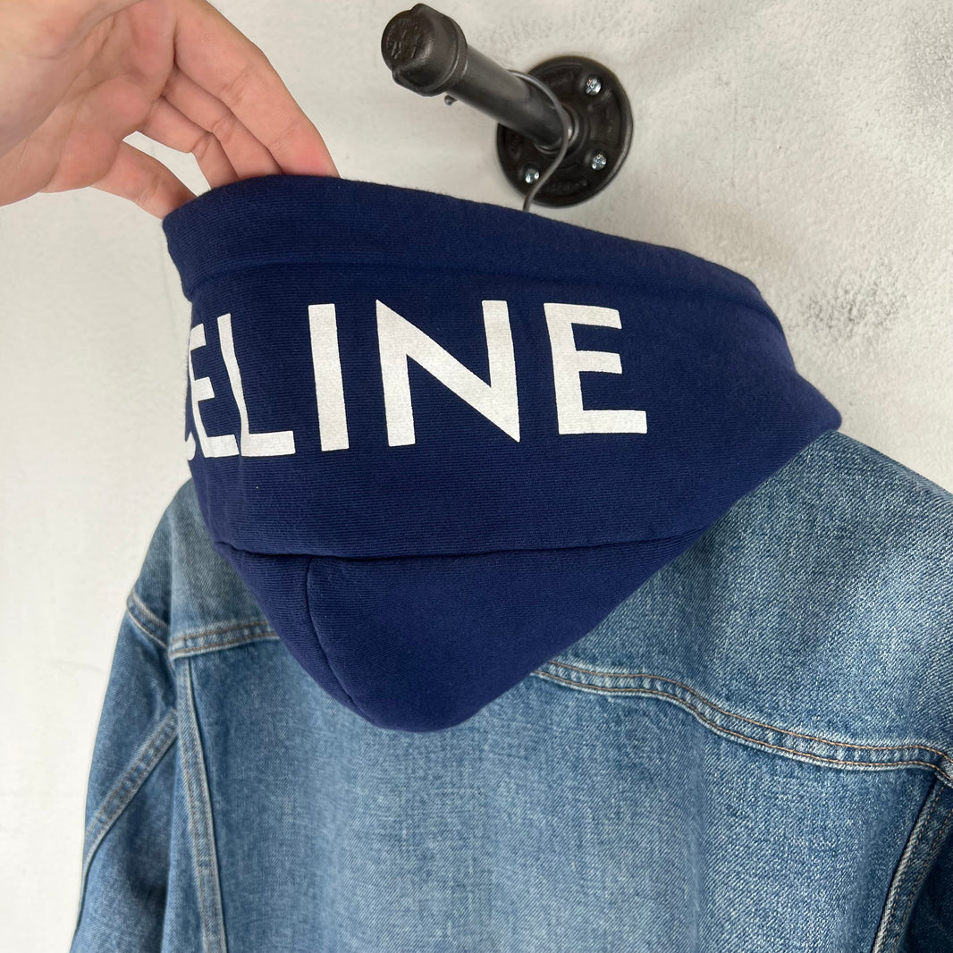 Celine Hooded Denim Jacket