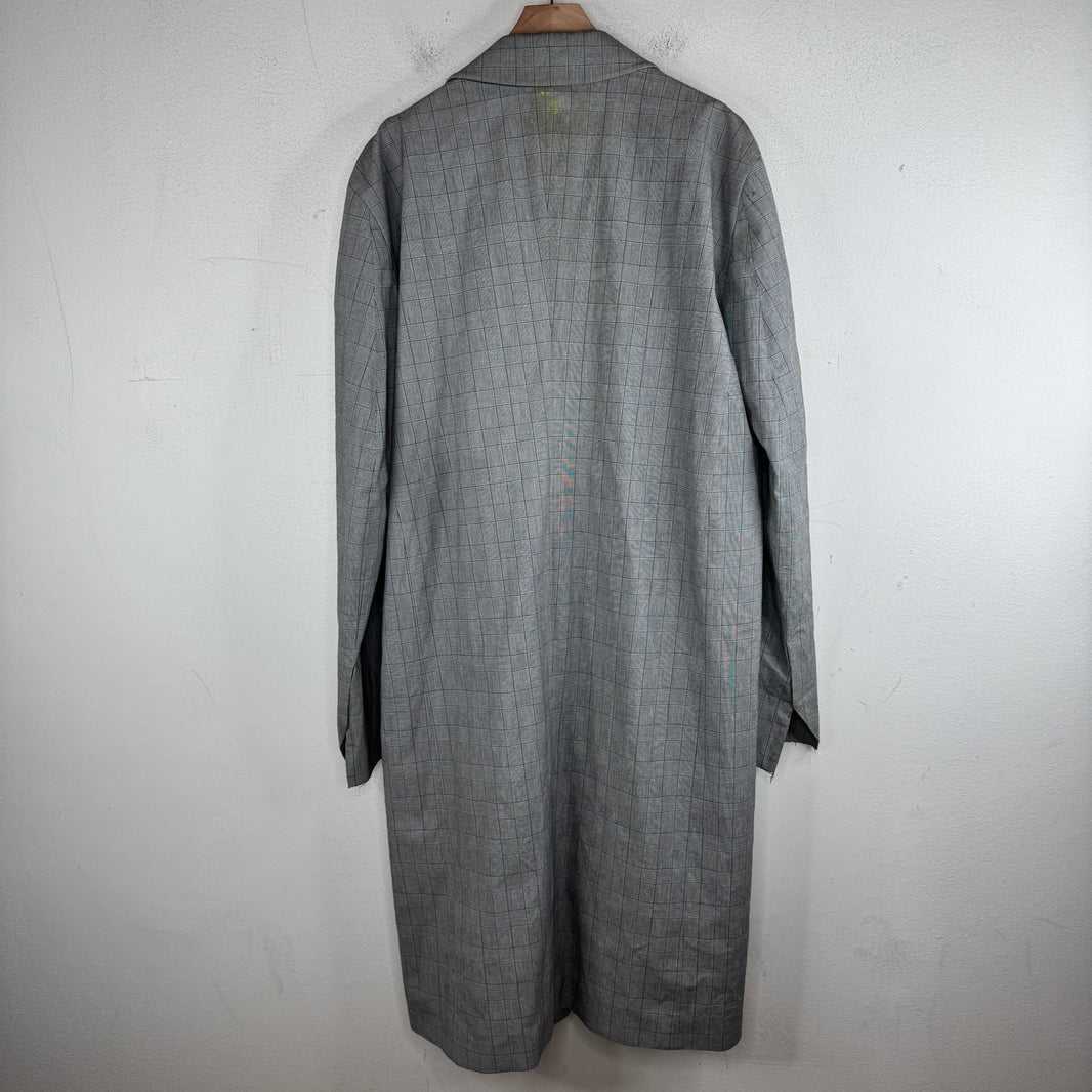 Vetements Plaid Trench Coat