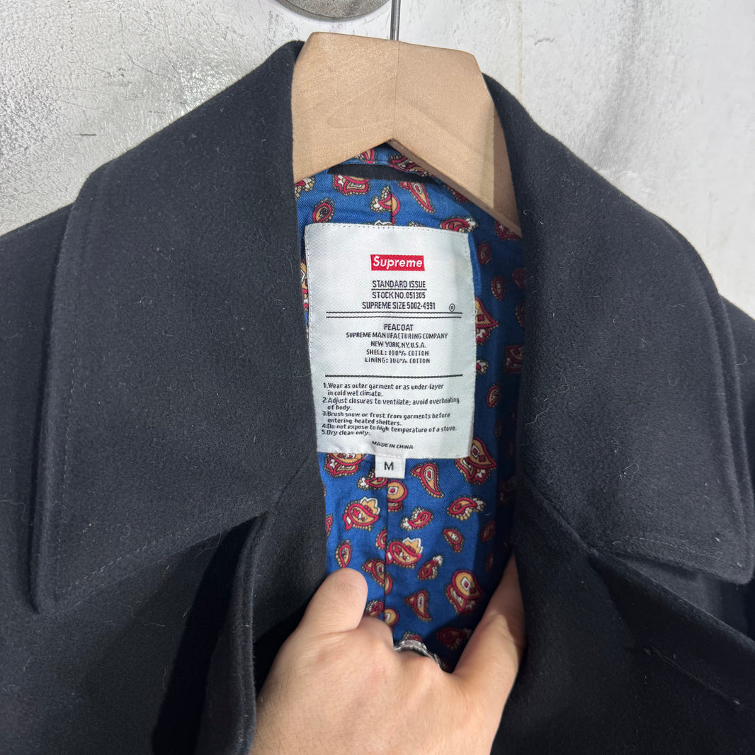 Supreme Standard Issue Peacoat