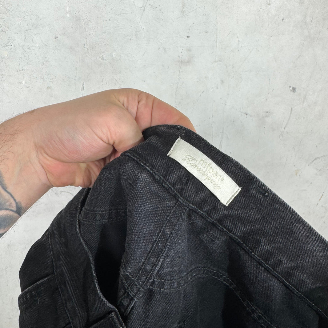MFpenn Charcoal Baggy Paneled Jeans